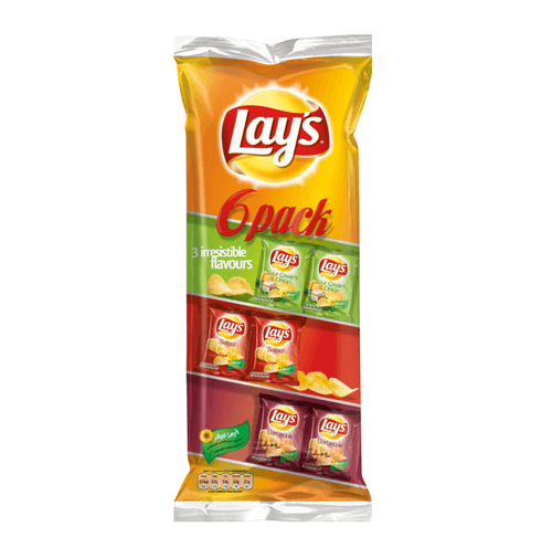 Lay's 6pk 165g