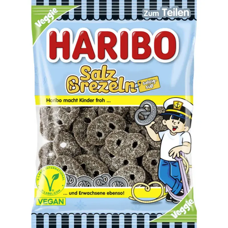 Haribo Salz Brezeln 175g (Datotilbud) 