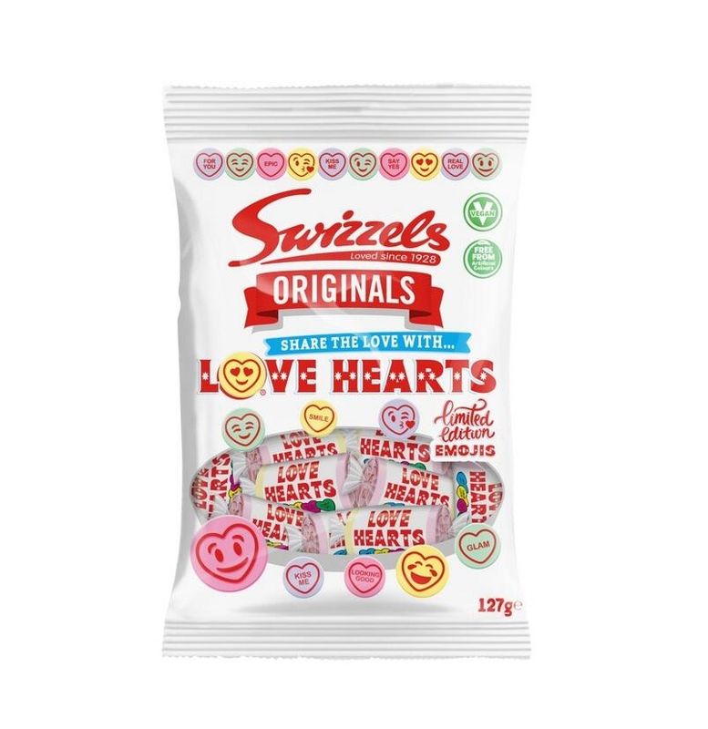 Swizzels Original Love Hearts Bag 127g