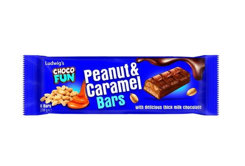 Choco Fun Peanut & Caramel 216g
